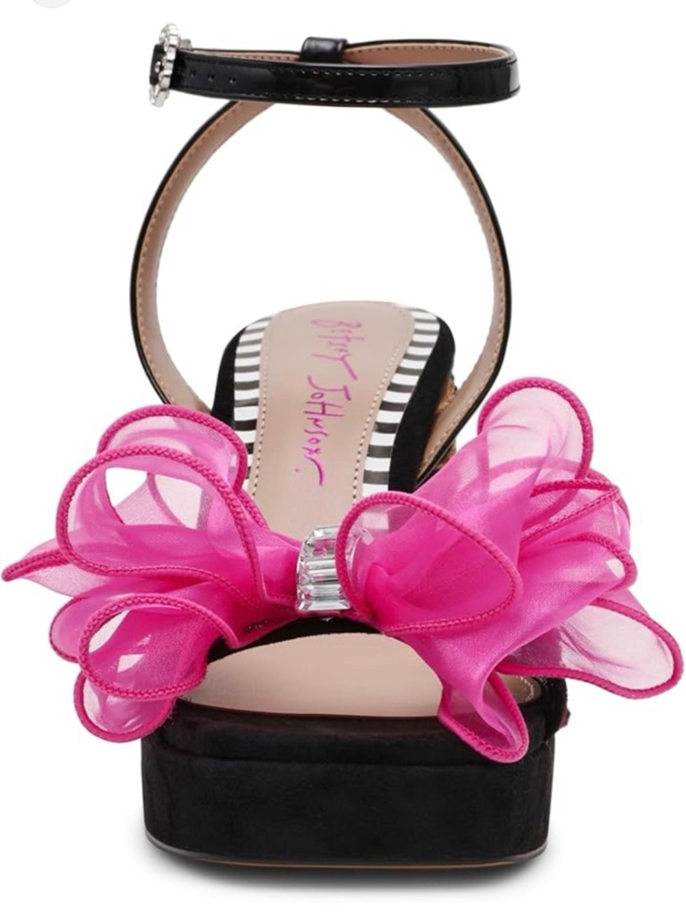 BETSEY JOHNSON Palloma Ankle Strap Platform Heels. Adorable!! 🥰 - Picture 5 of 8